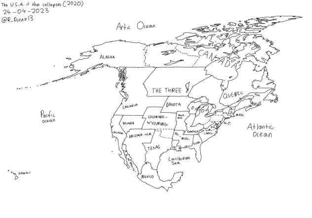 The U.S.A. If she collapses (2020)
