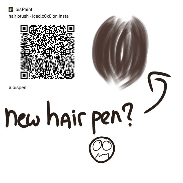 new hair pen