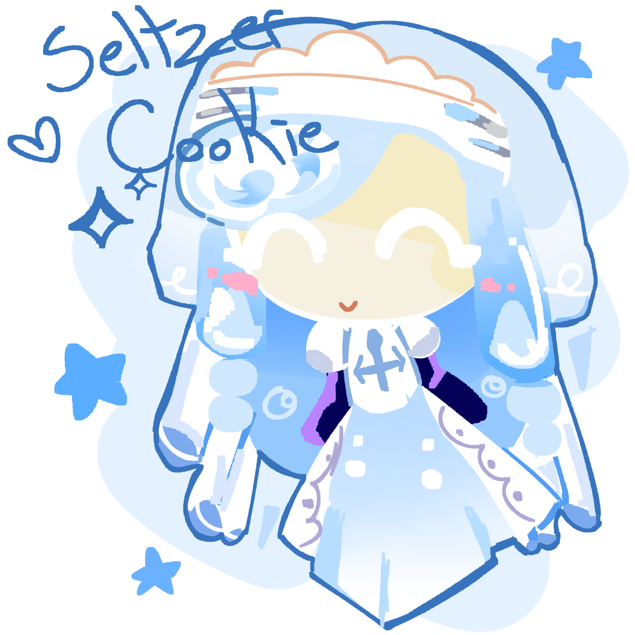 i finally got seltzer cookie in crk! - ibisPaint