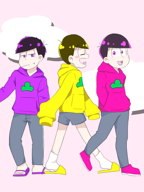 【弟松】線画お借りしました！