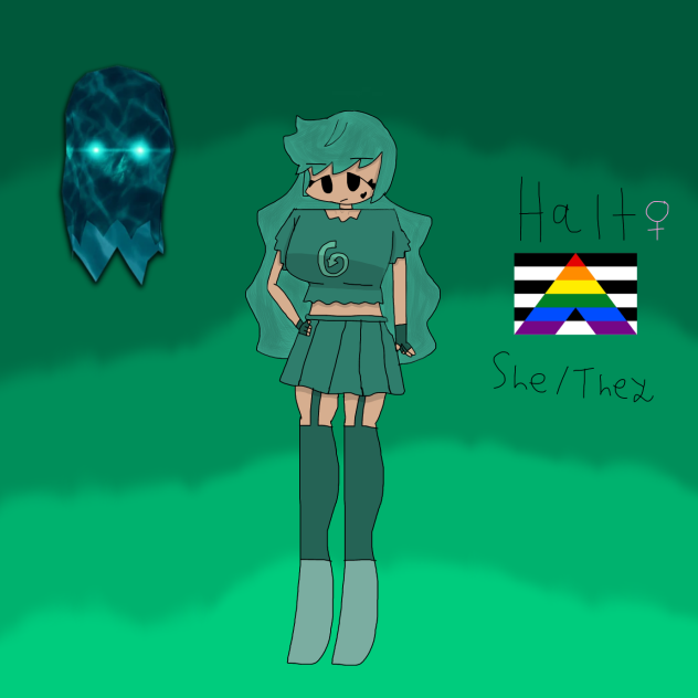 Fem Halt!~ 💙💚👻