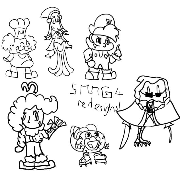 Smg4 Redesigns!