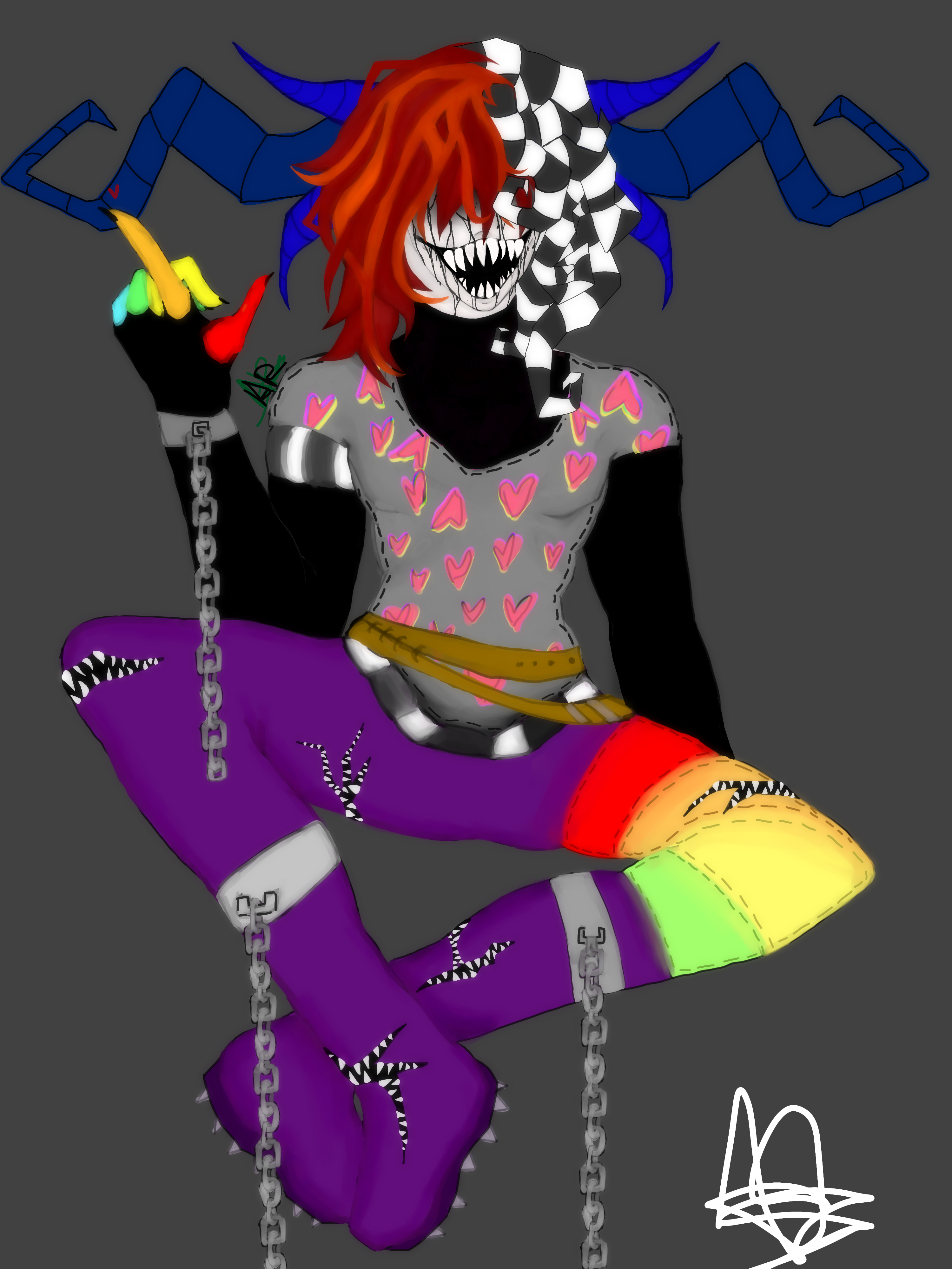 coloured monster - ibisPaint