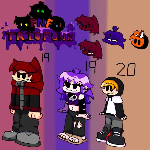 FNF TRIO FUNK - Remixed Trio