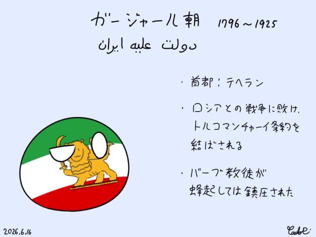 PB-1『ガージャール朝』