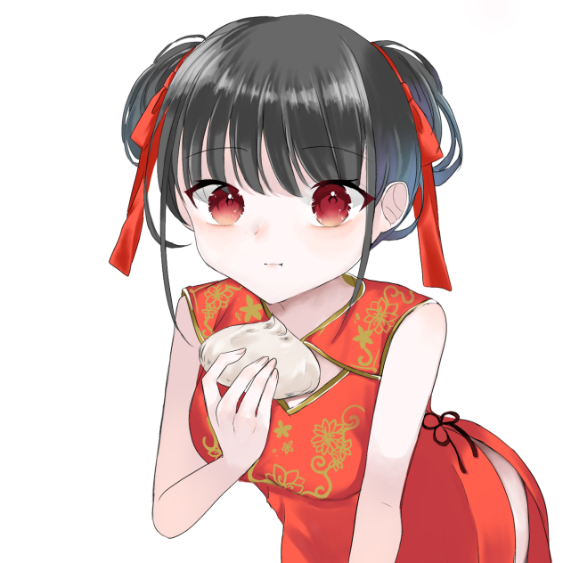 肉まんの女の子
