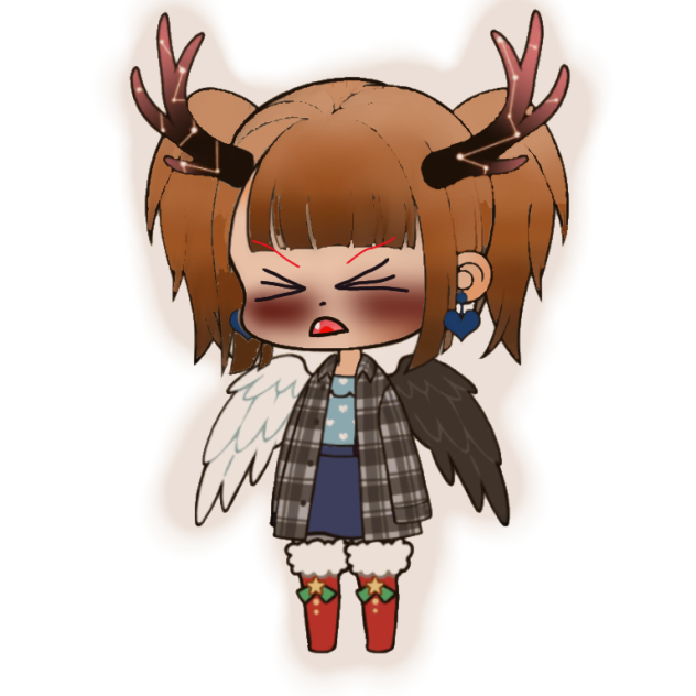 Кричащий чибик - ibisPaint