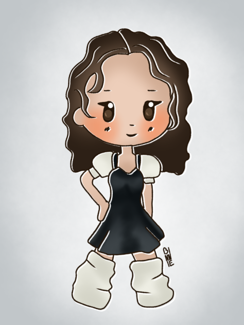Cute chibi girl