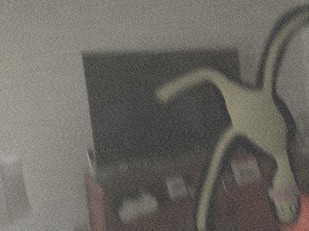 It’s coming out the tv
