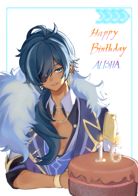 Happy Birthday my dear friend ≧︿≦