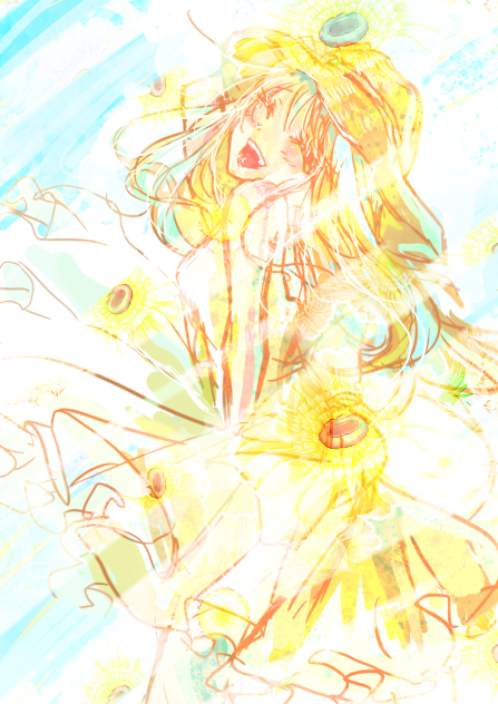 君の笑顔は眩しくて