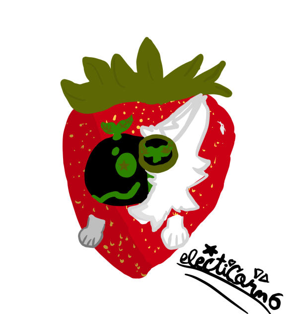 Why is my strawberry fluffy