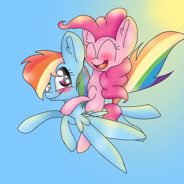 MLP my ships one PinkiexRainbow SP