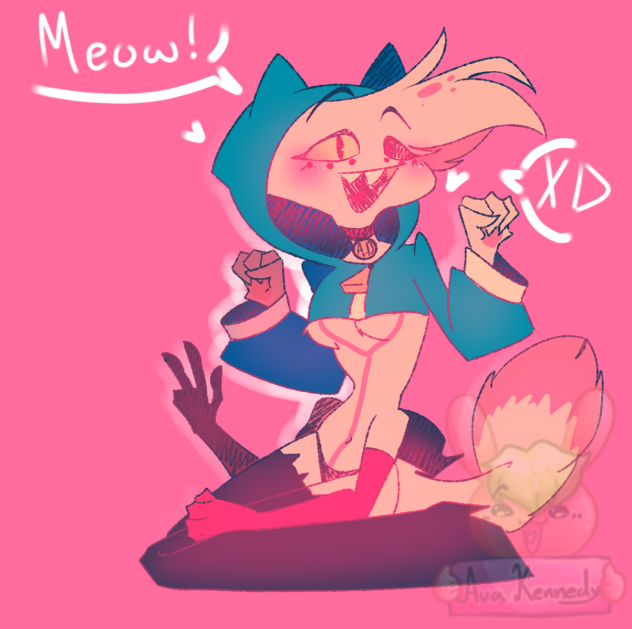 Angel Dust Kitty(redraw)