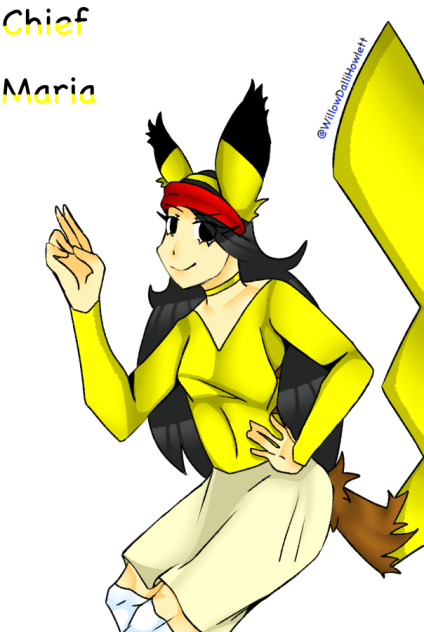 Gift+Fanart for Chief Maria