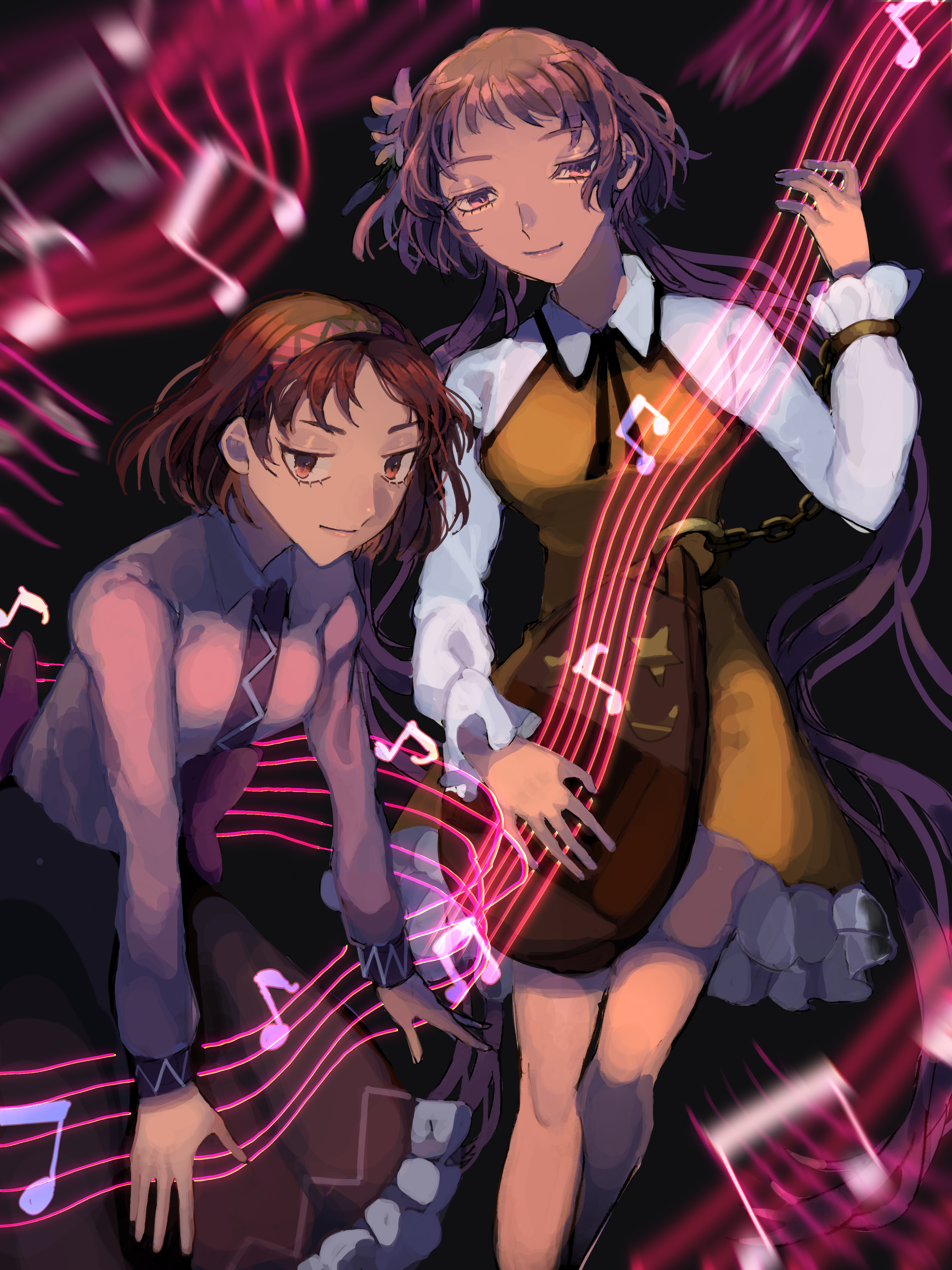 東方Project 九十九姉妹/手描きイラスト image525232208.png
