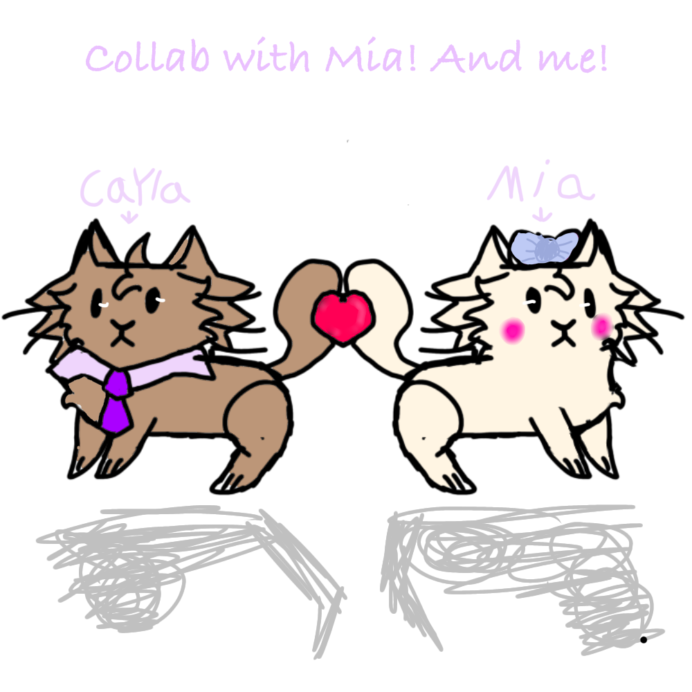 Me and Mia! Collab - ibisPaint