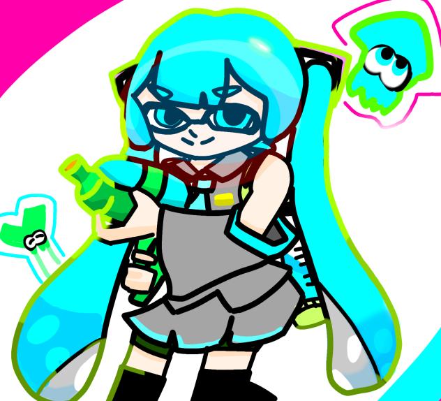 スプラトゥーン×初音ミク　妹作