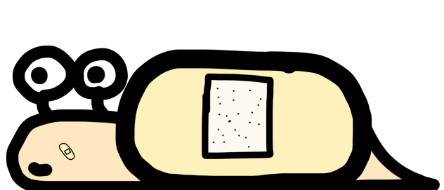絆創膏つむり
