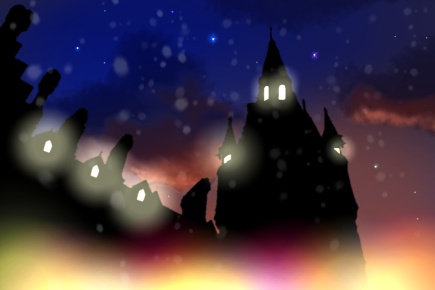 10分描き風景