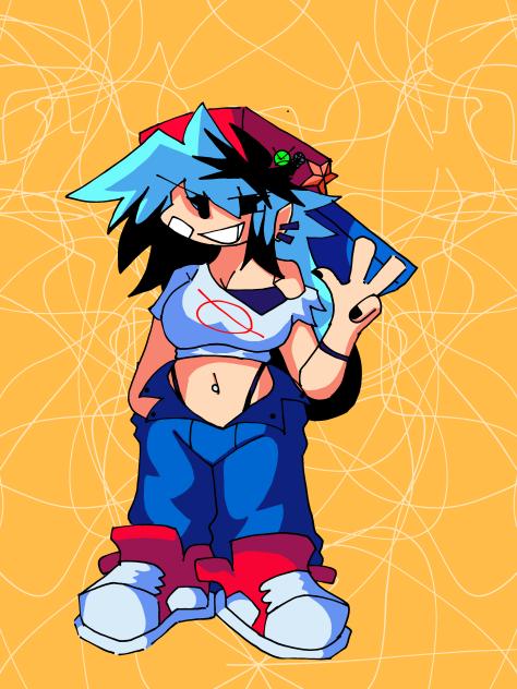 trans girl bg