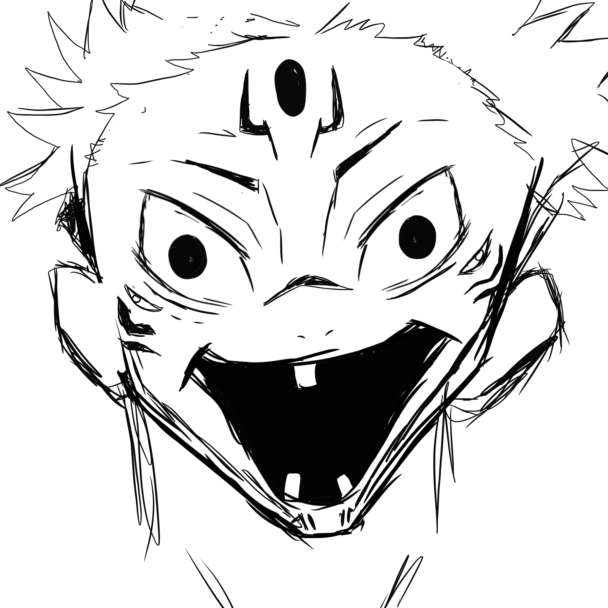 Ryomen Thukuna - ibisPaint
