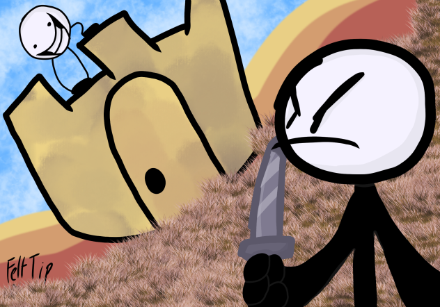 The sand cast-battle