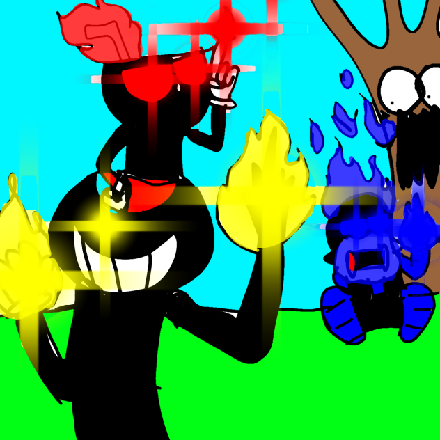 INDIE CROSS IN THE GREEN PARK - ibisPaint