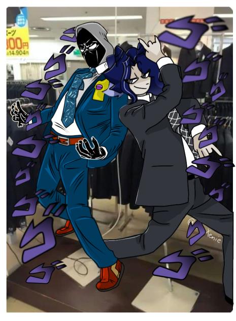 Jo Jo pose collab (with friend)