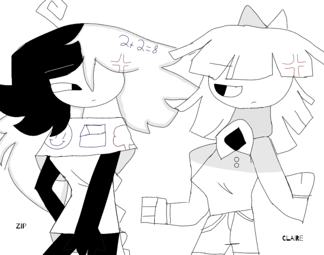 Zip and Claire-Rivals