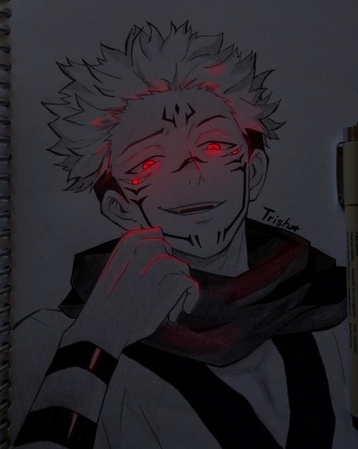 sukuna glow art