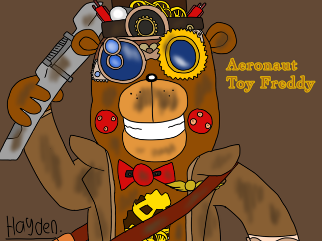 Aeronaut Toy Freddy Speed draw