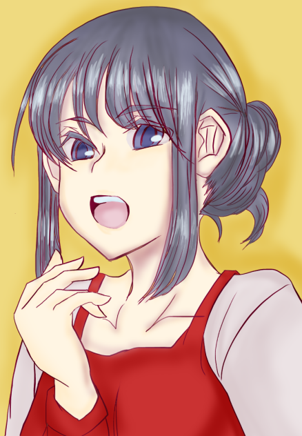 話す女の子