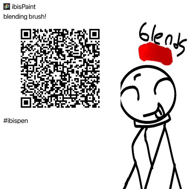 Blending brush qr yey