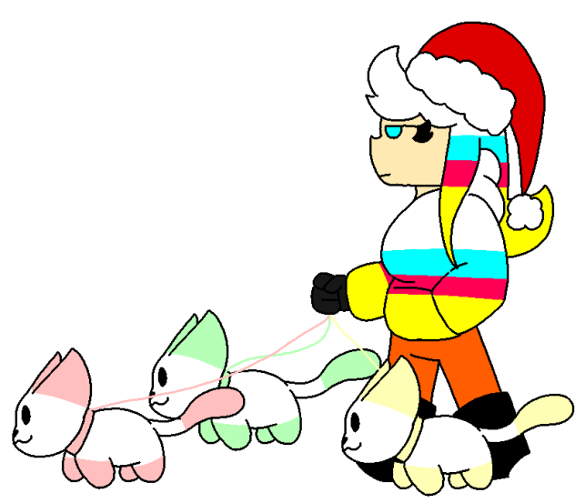 taking the cats for a walk [SCP OCs]