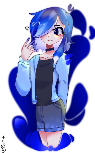 My oc in splatoon.