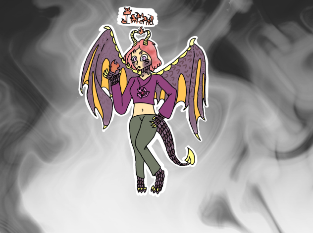 Inferna (My Only Human Character)