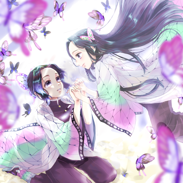 鬼滅の刃 胡蝶 - ibisPaint