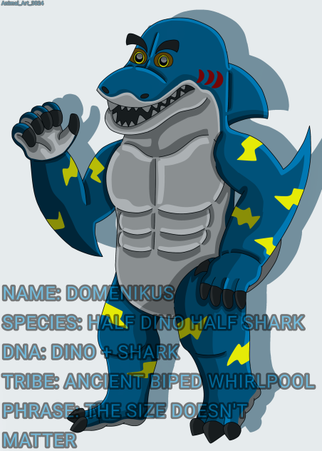 Domenikus Dinosaur + Shark