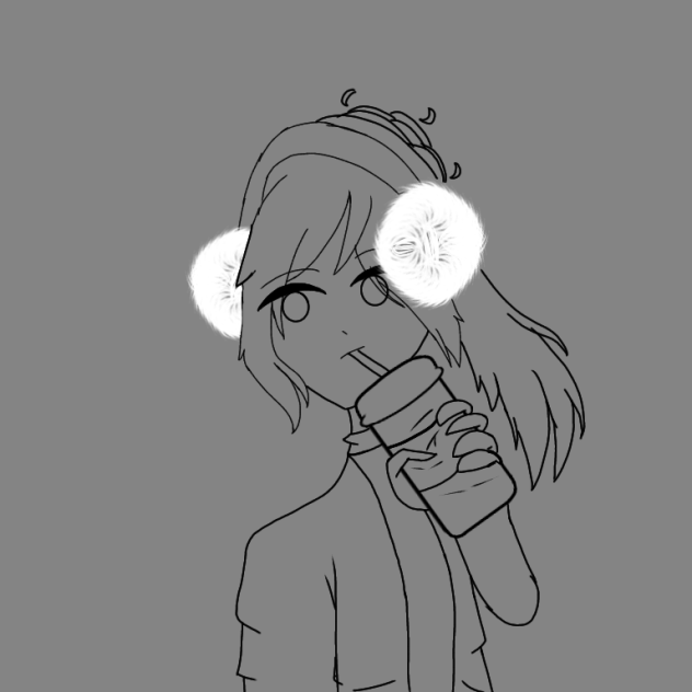 It's winter lineart