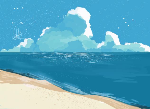 beach - ibisPaint