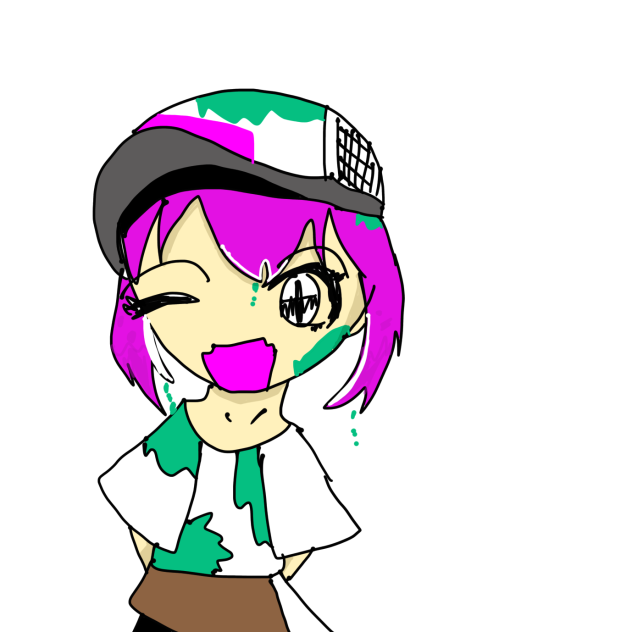 スプラトゥーンの子を擬人化させようと思ったらイカじゃ無くなった