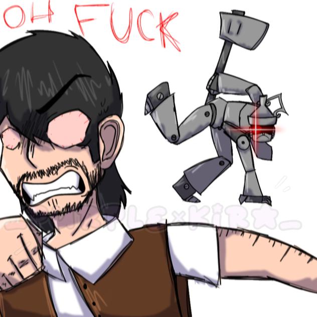 Urfin Djus and Tin Man interacting ^^