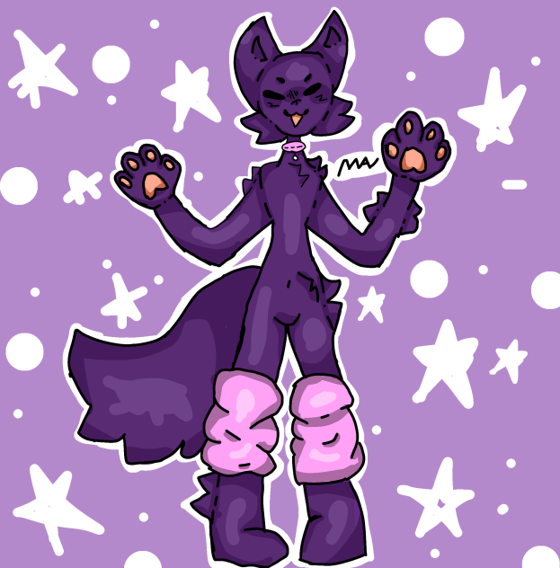 purple pup - ibisPaint