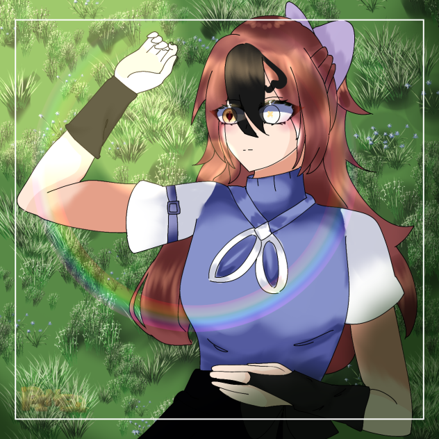 a girl look the sun ( Gift for someone)