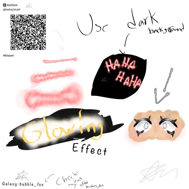 ⭐glowing⭐ brush - ibisPaint