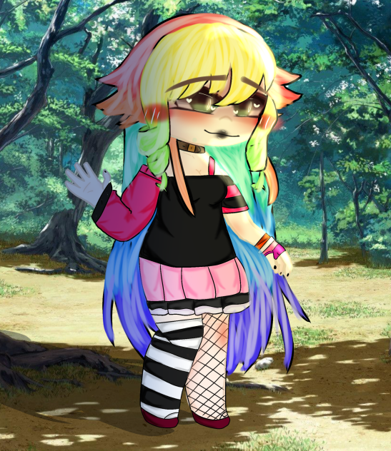 Gacha edit of an oc