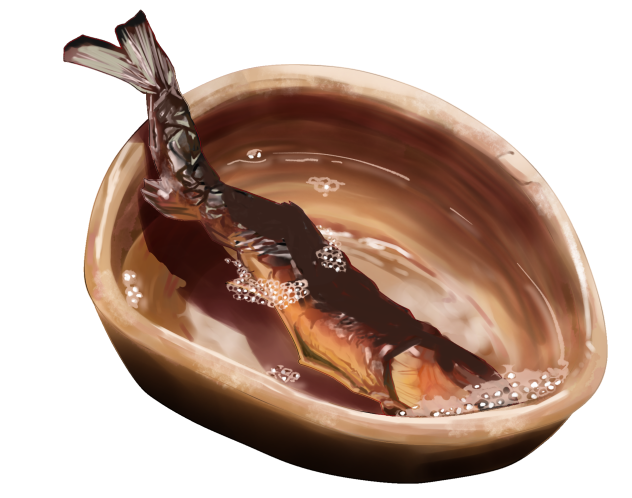 Smoked Char Fish with Sake