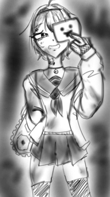 My oc ad PINK by maretu (wip)
