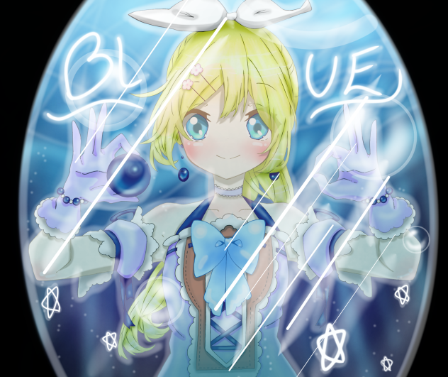 blue - ibisPaint